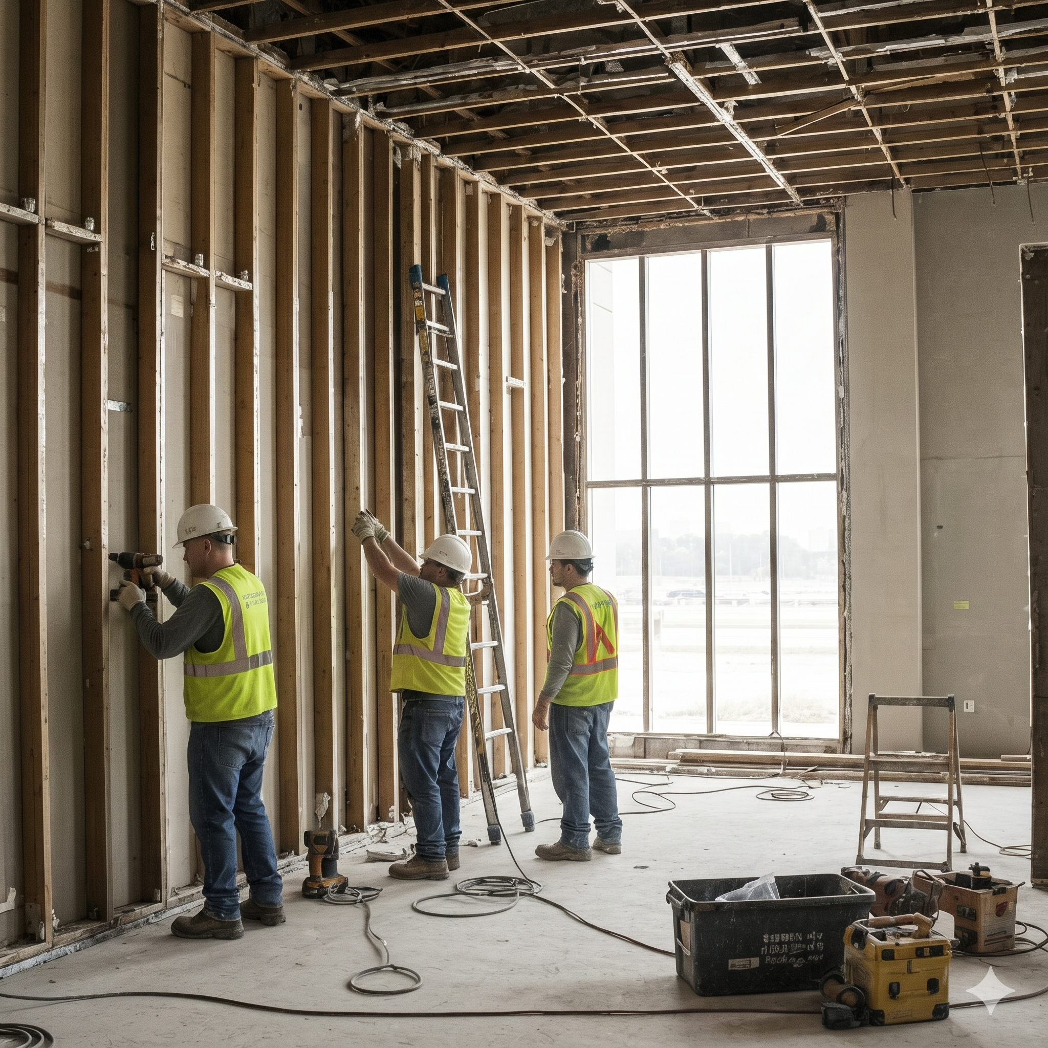 Prace budowlane, remontowe i adaptacyjne